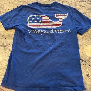 Vineyard Vines Men's USA Whale T-Shirt - Size Small